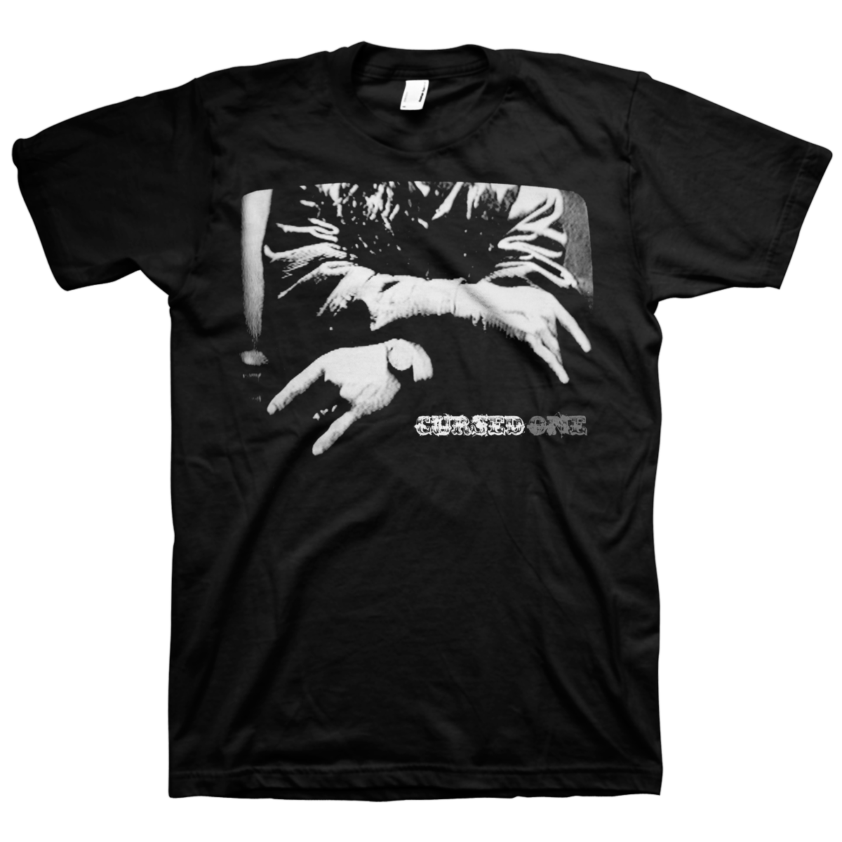 CURSED &quot;Hands&quot; Black T-Shirt