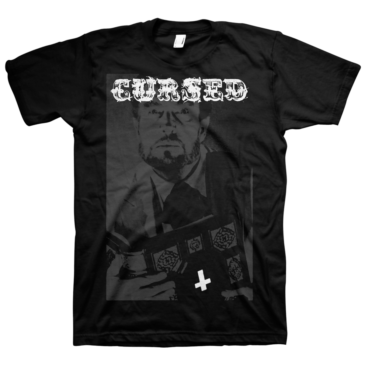 CURSED &quot;Vince&quot; Black T-Shirt