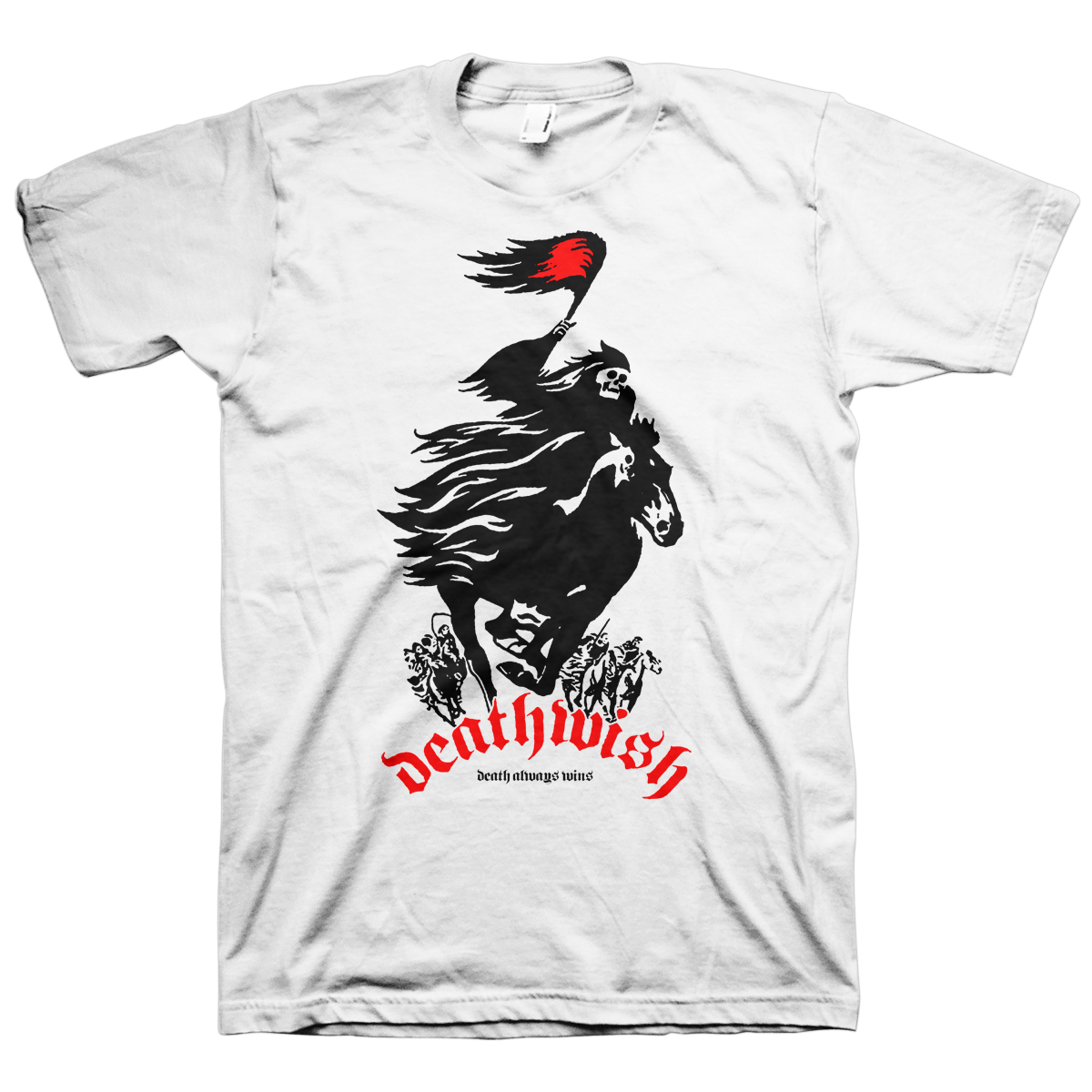 DEATHWISH &quot;Death Riders&quot; White T-Shirt