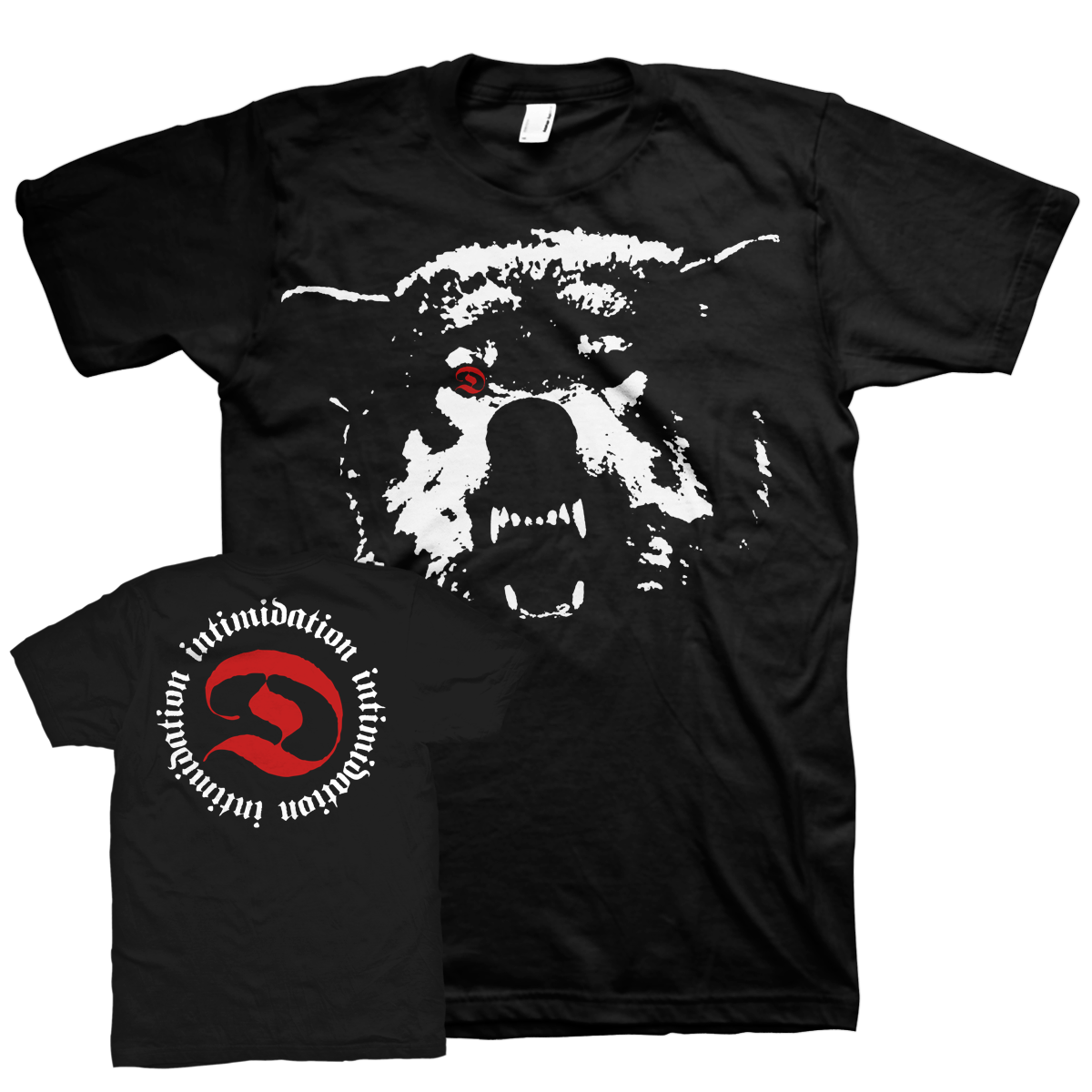 DEATHWISH &quot;Intimidation&quot; Black T-Shirt