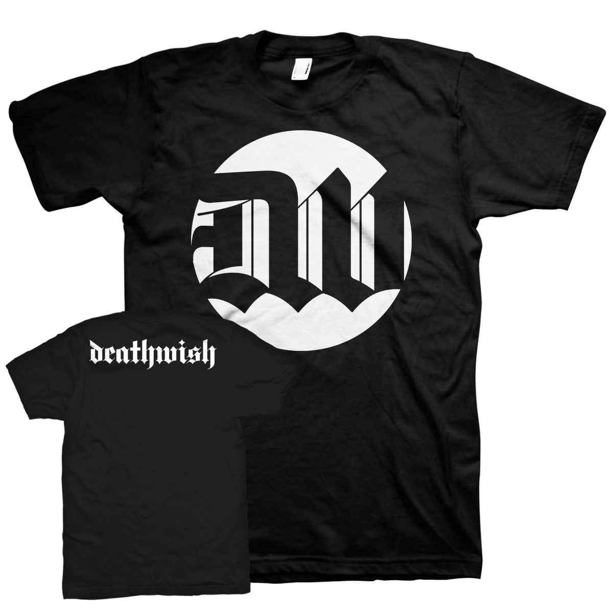DEATHWISH &quot;New Logo&quot; Black T-Shirt