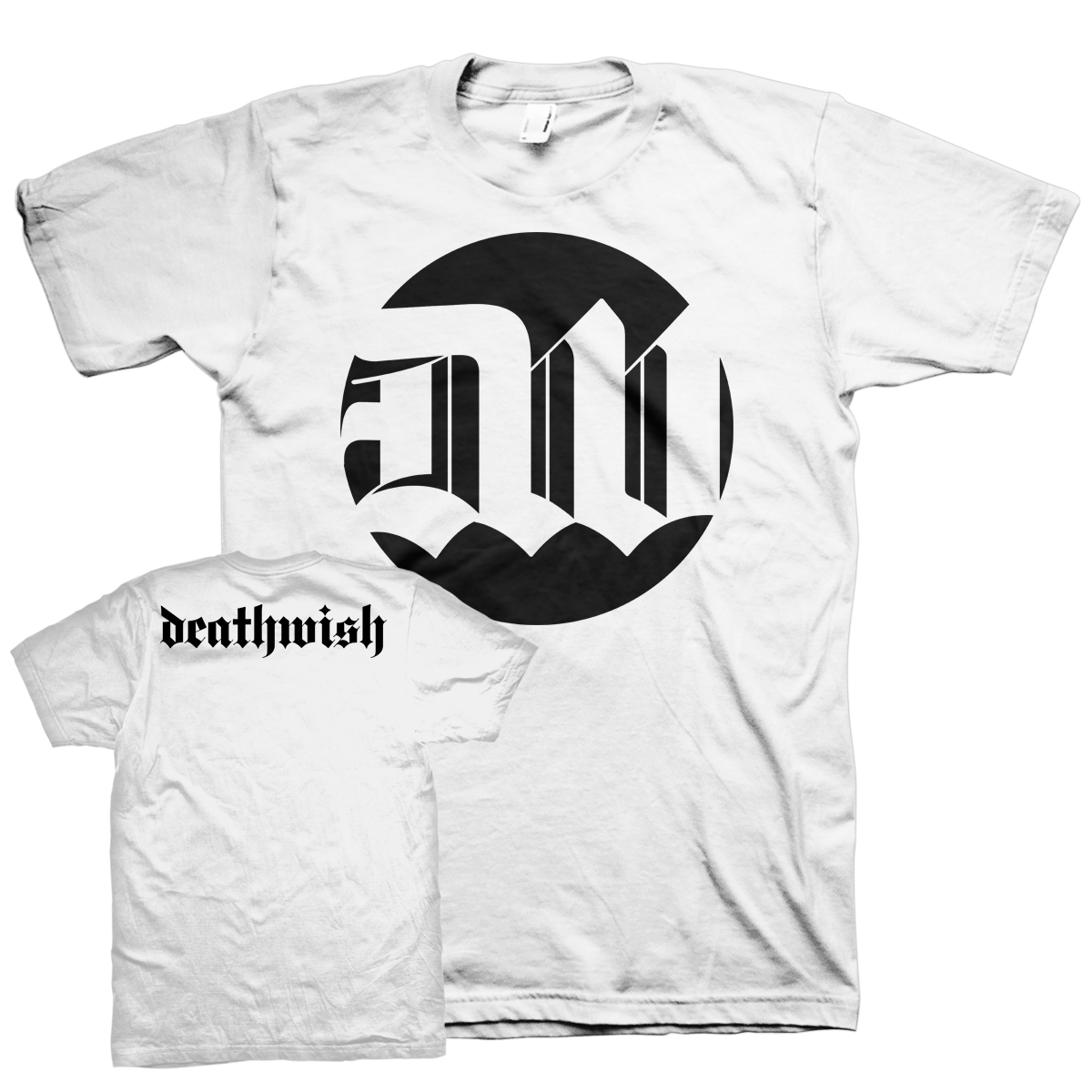 DEATHWISH &quot;New Logo&quot; White T-Shirt