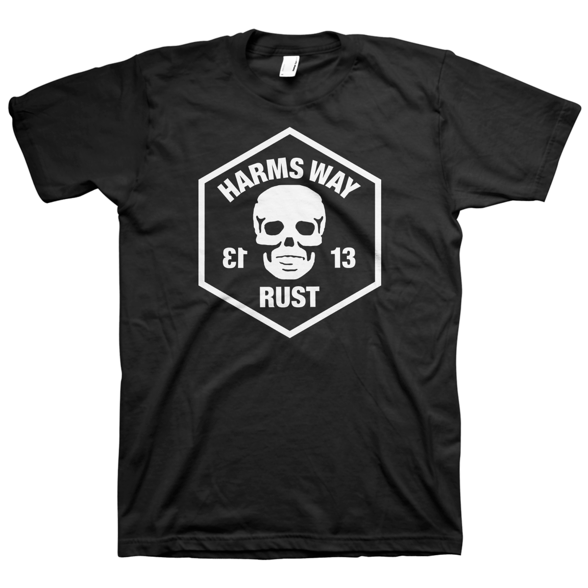 HARM&#39;S WAY &quot;13&quot; Black T-Shirt