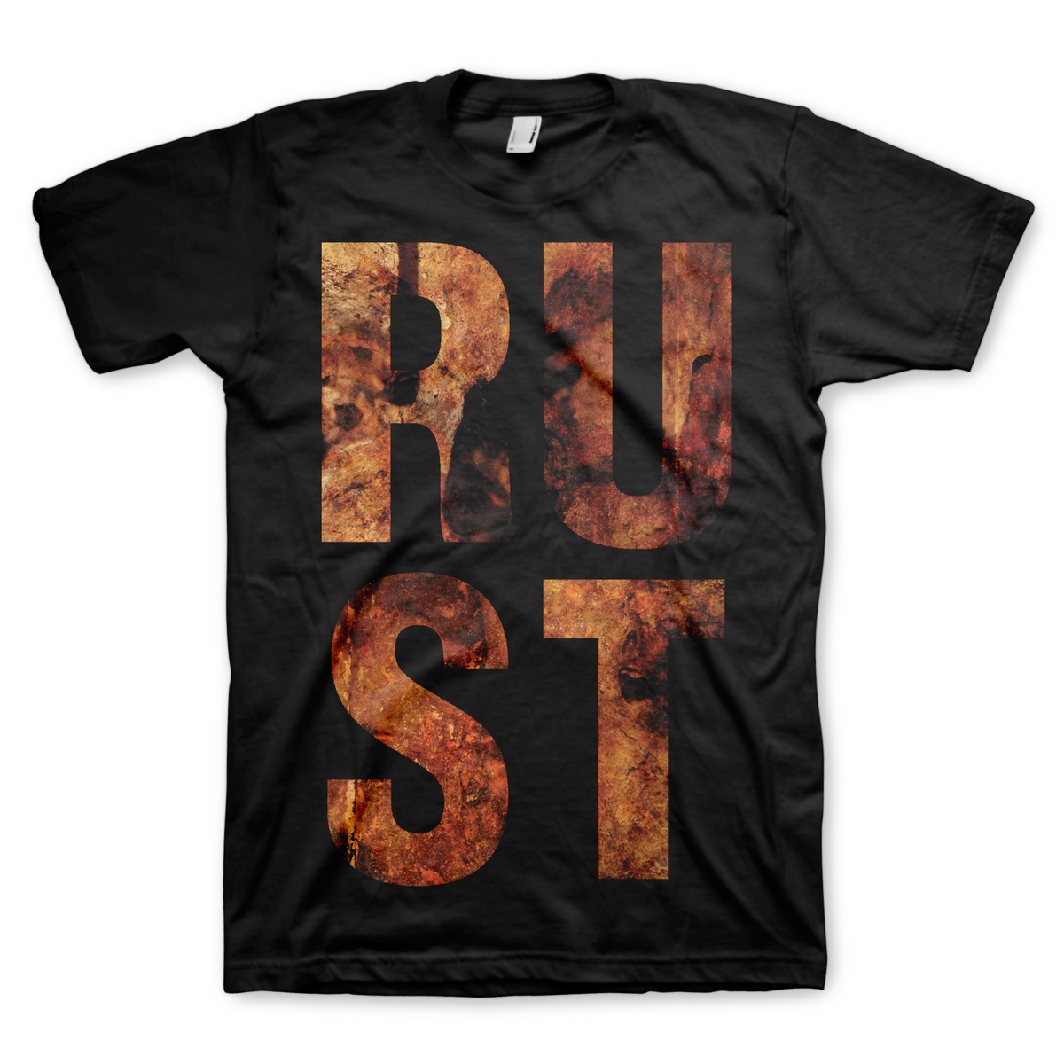 HARM&#39;S WAY &quot;Rust&quot; Black T-Shirt