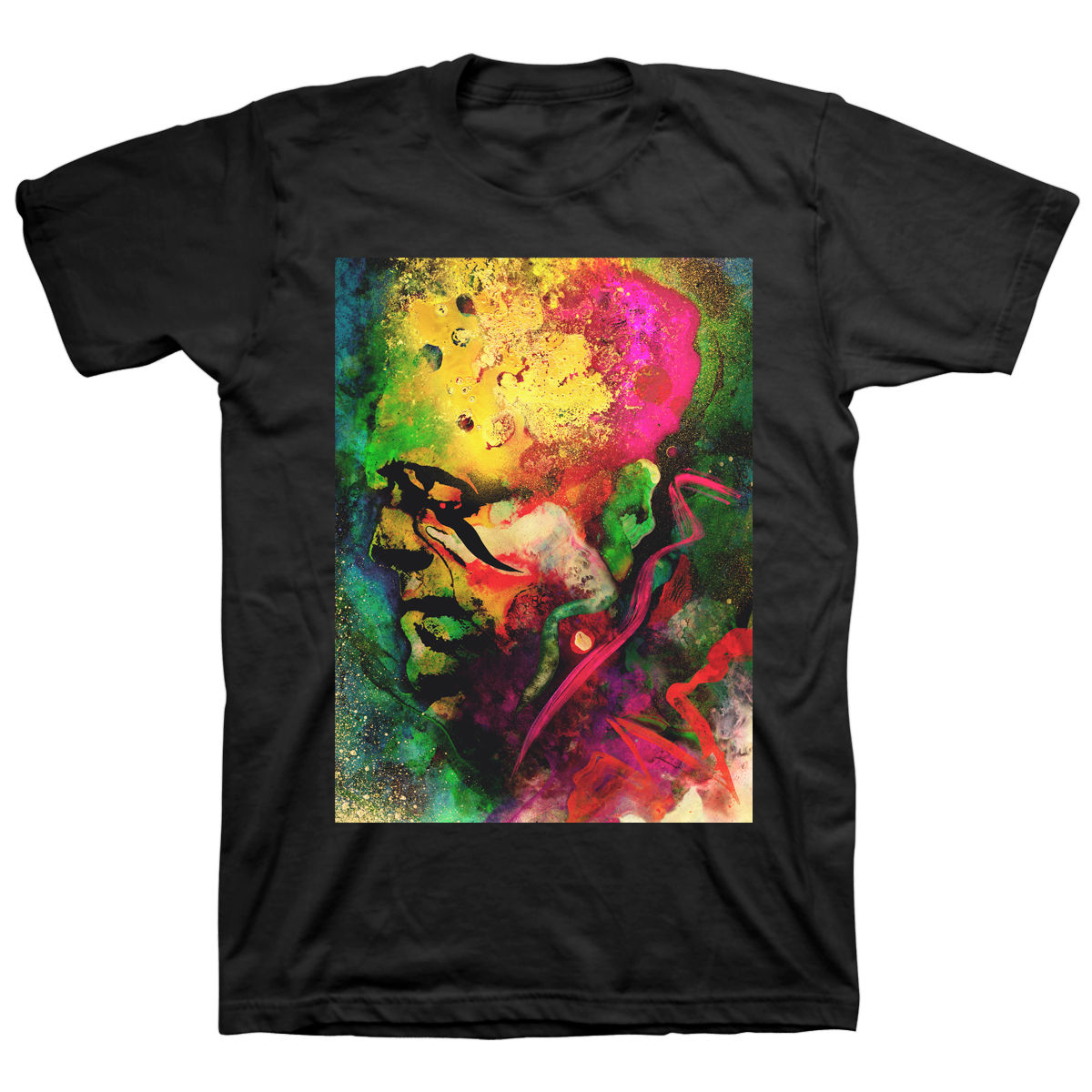 J. BANNON &quot;Frankenstein&#39;s Monster&quot; Black T-Shirt