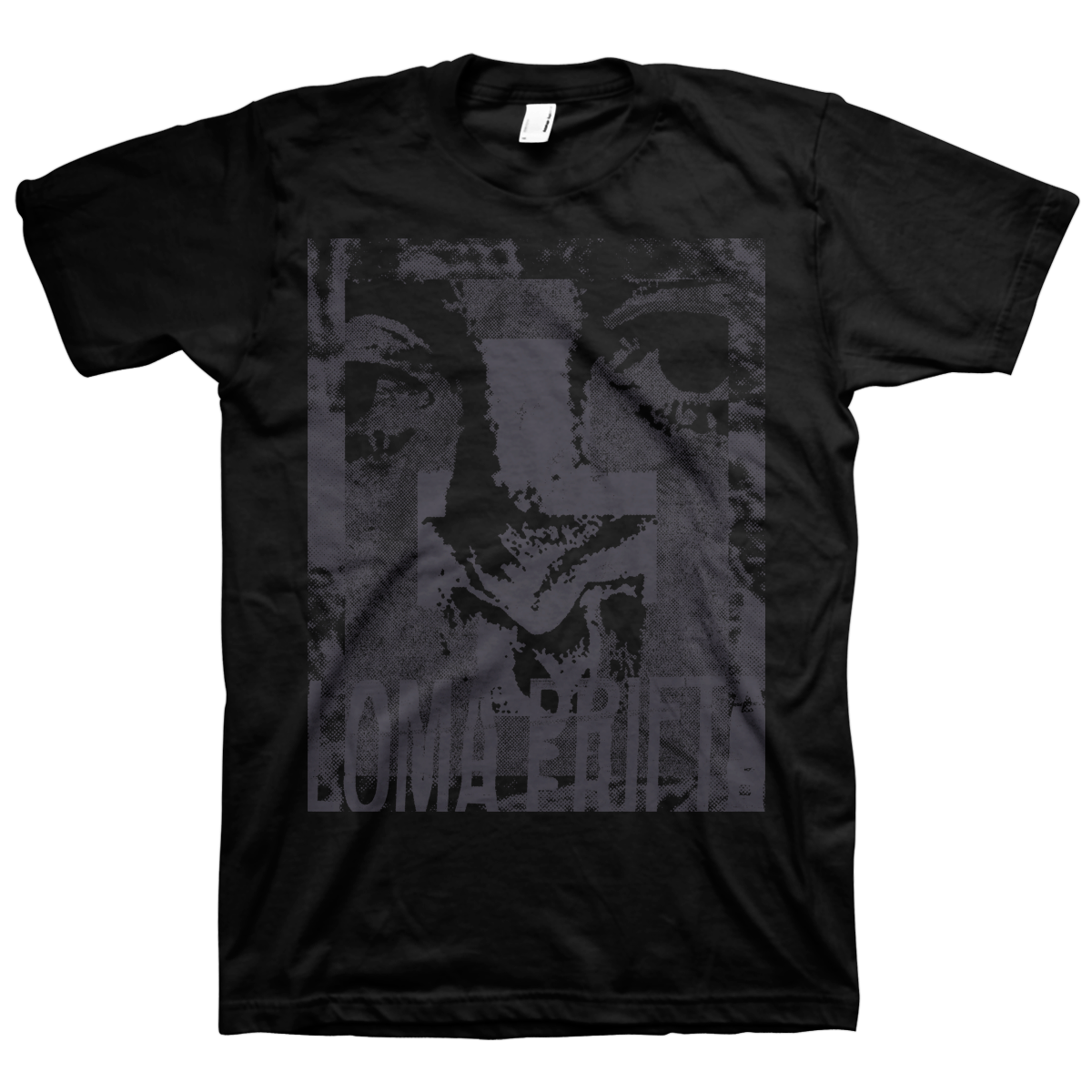 LOMA PRIETA &quot;Eyes&quot; Black T-Shirt