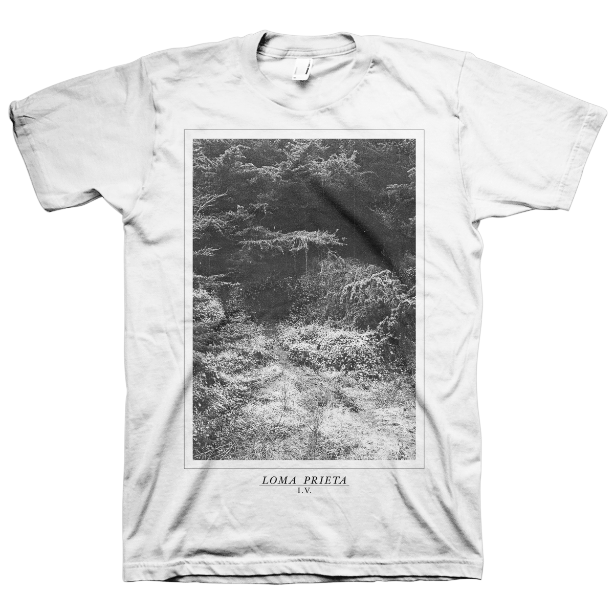 LOMA PRIETA &quot;I.V&quot; White T-Shirt