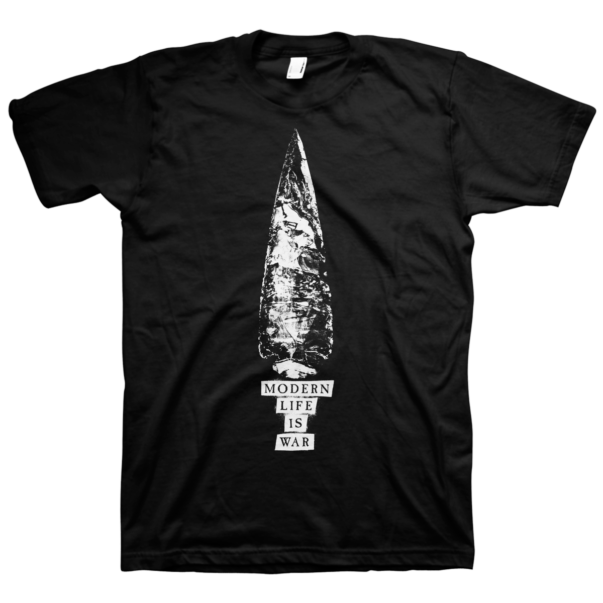 MODERN LIFE IS WAR &quot;Arrowhead&quot; Black T-Shirt