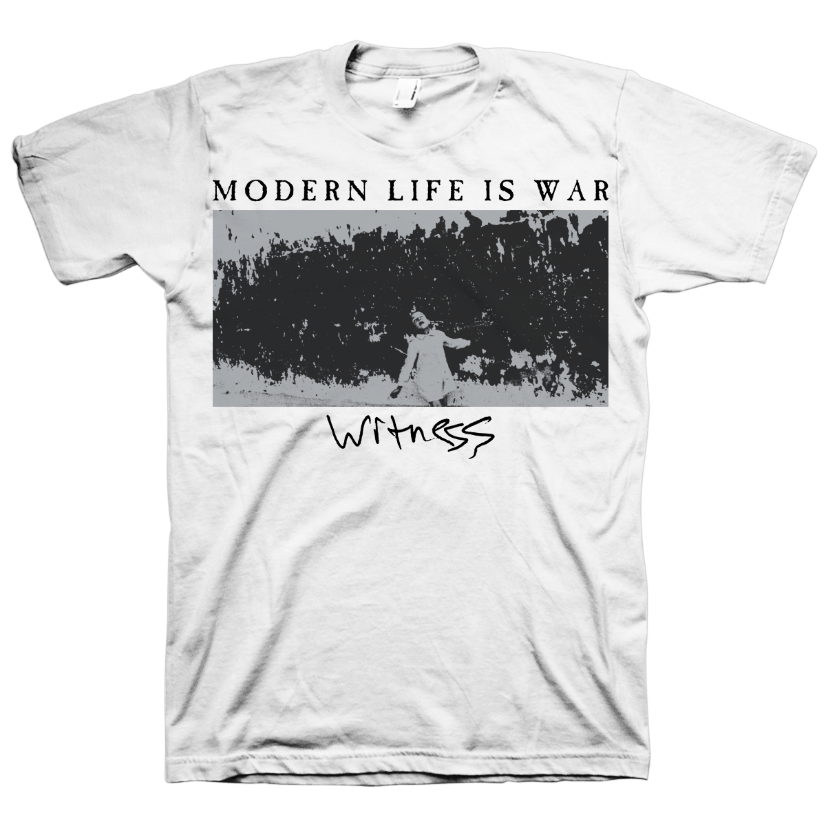 MODERN LIFE IS WAR &quot;Child&quot; White T-Shirt