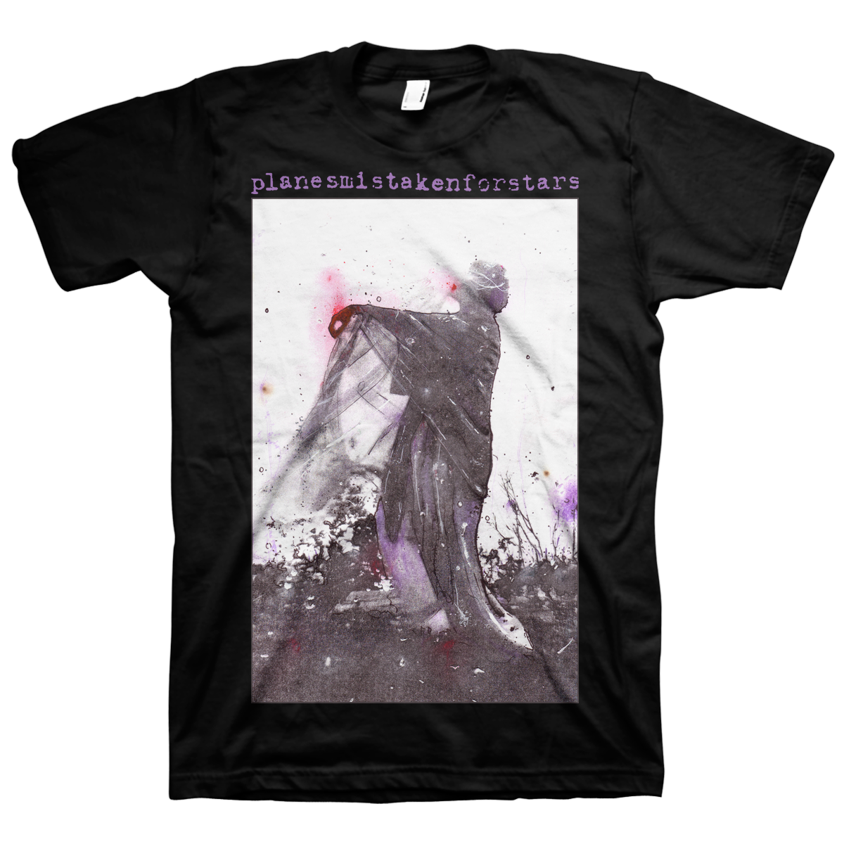 PLANES MISTAKEN FOR STARS &quot;Trance&quot; Black T-Shirt