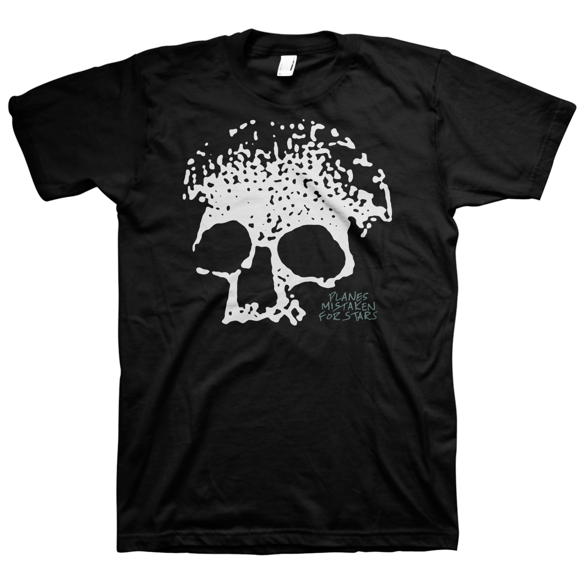 PLANES MISTAKEN FOR STARS &quot;Skull&quot; Black T-Shirt