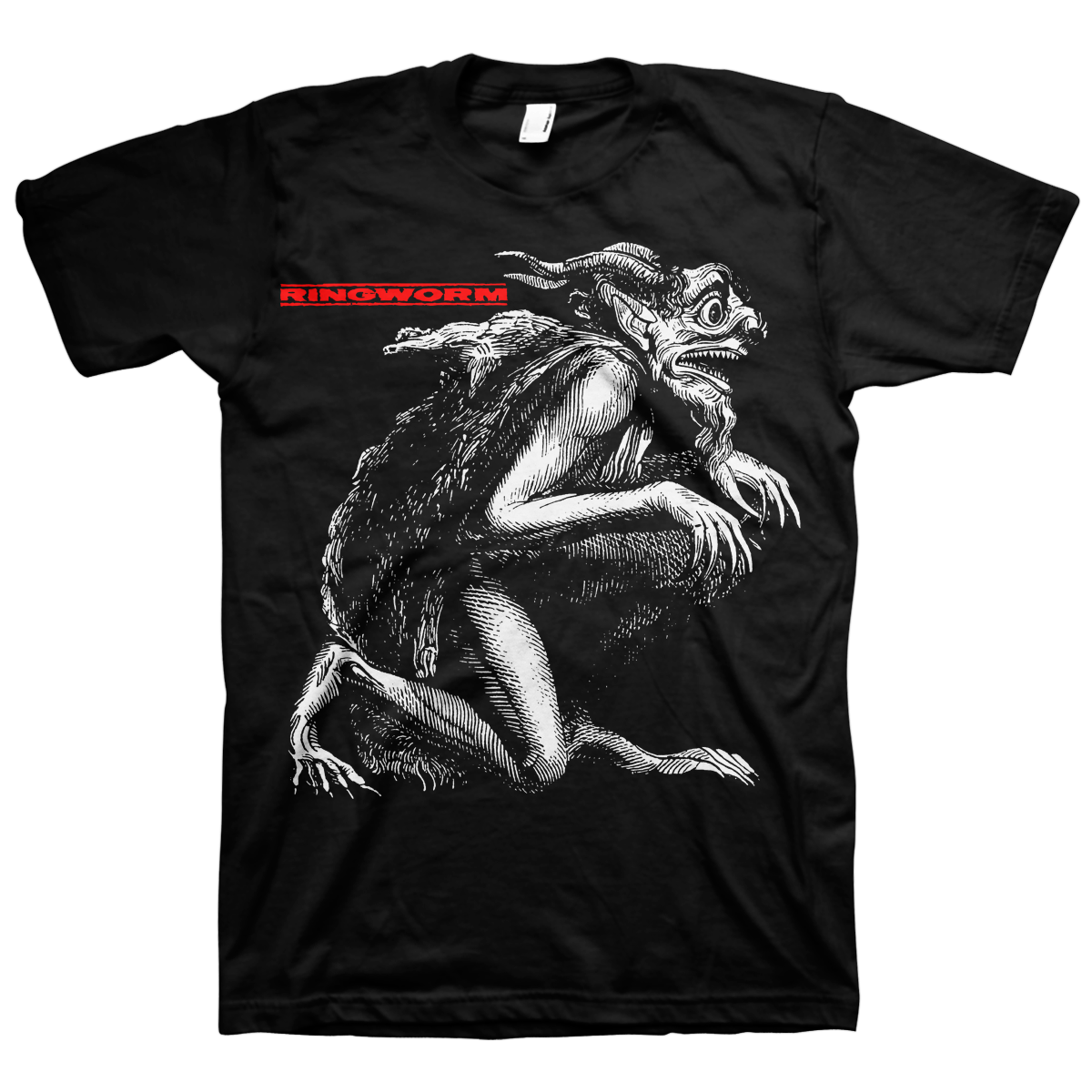 RINGWORM &quot;Goblin&quot; Black T-Shirt