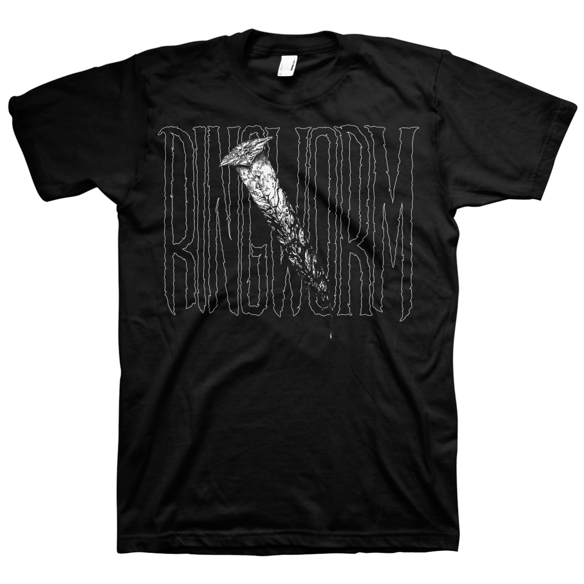 RINGWORM &quot;The Nail&quot; Black T-Shirt