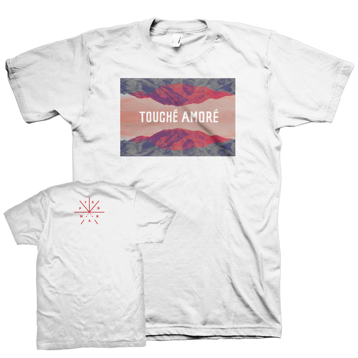 TOUCHE AMORE &quot;Parting The Sea...&quot; White T-Shirt