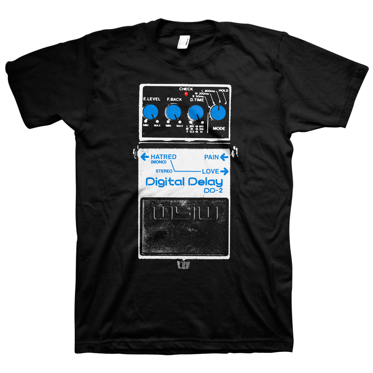 WEAR YOUR WOUNDS &quot;DD-2&quot; Black T-Shirt