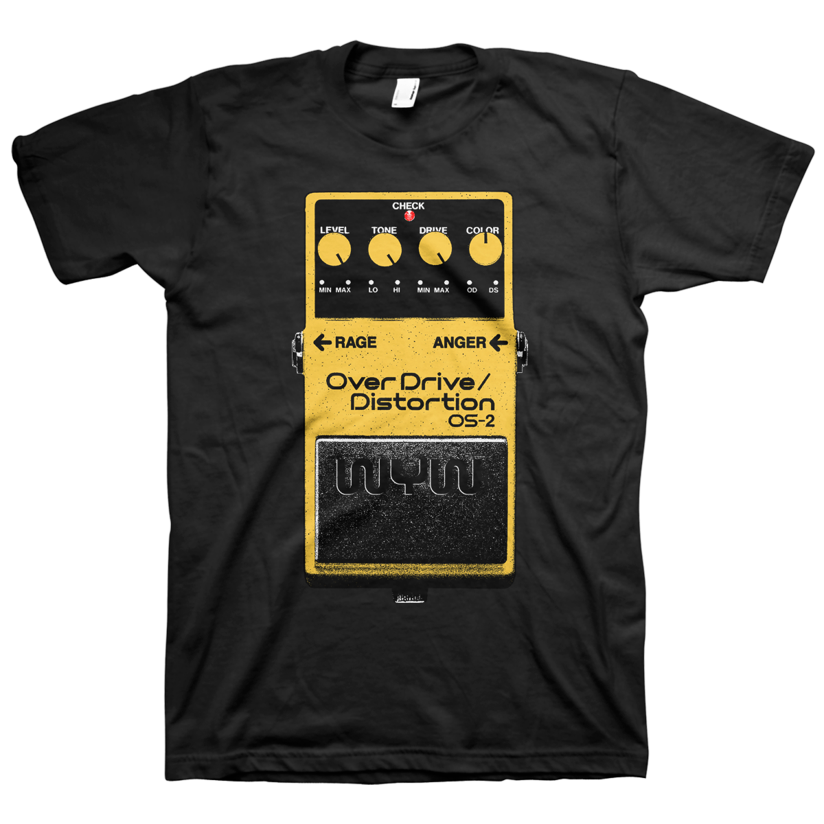 WEAR YOUR WOUNDS &quot;0S-2&quot; Black T-Shirt