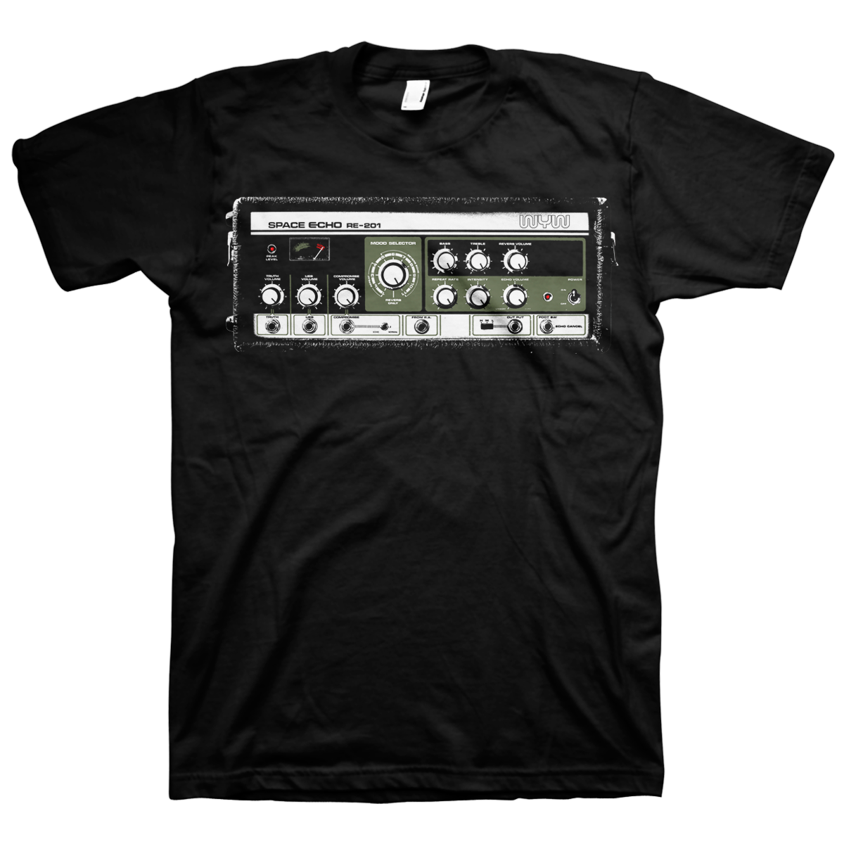 WEAR YOUR WOUNDS &quot;RE-201&quot; Black T-Shirt