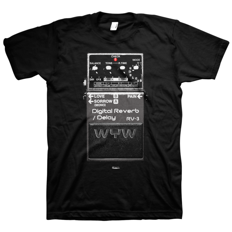 WEAR YOUR WOUNDS &quot;RV-3&quot; Black T-Shirt