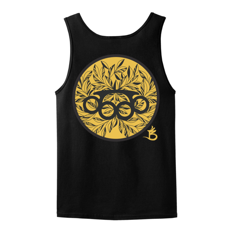 DARREN BRASS &quot;Brassed Off&quot; Black Tank Top