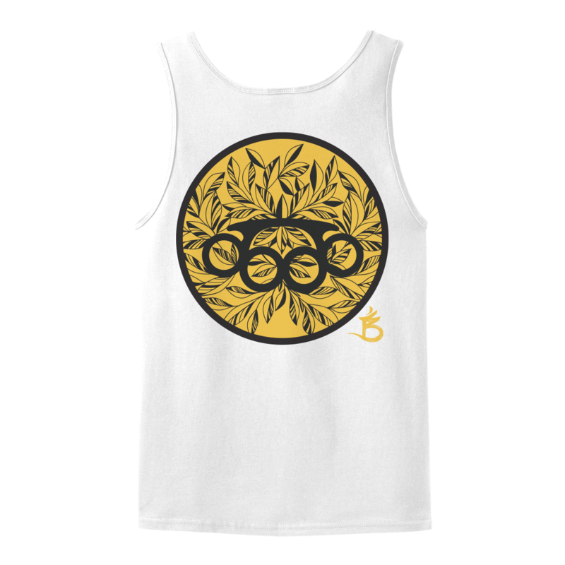 DARREN BRASS &quot;Brassed Off&quot; White Tank Top