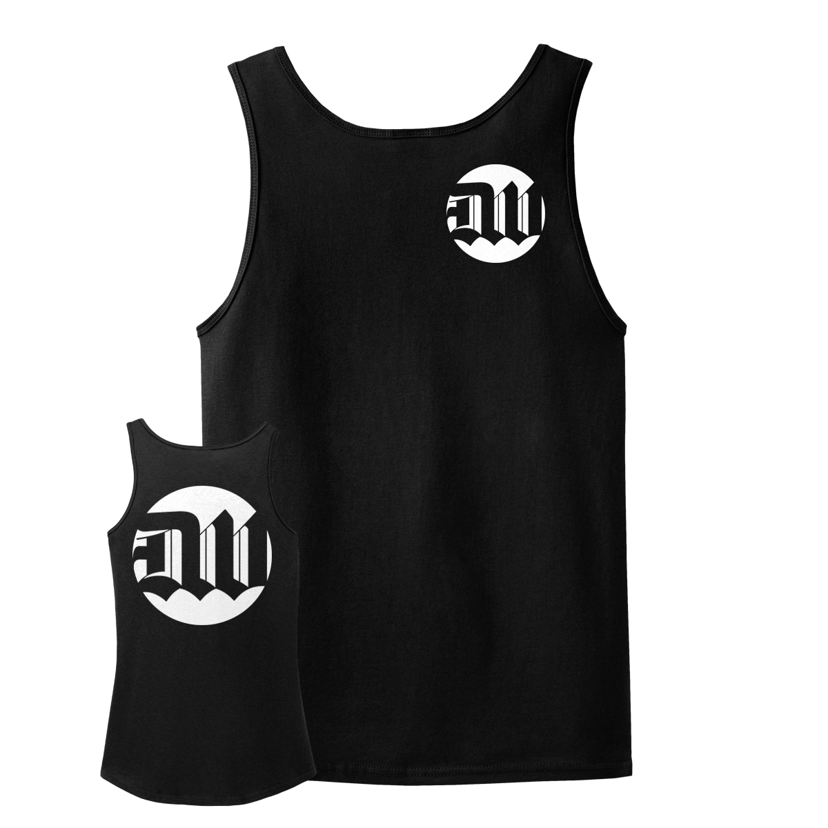 DEATHWISH &quot;New Logo&quot; Black Tank Top