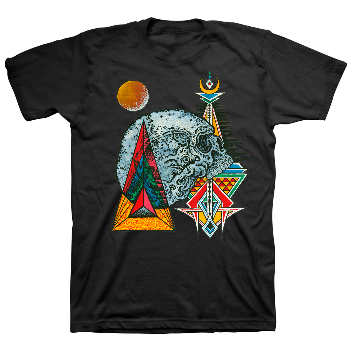 THOMAS HOOPER &quot;Temple Antenna&quot; Black T-Shirt
