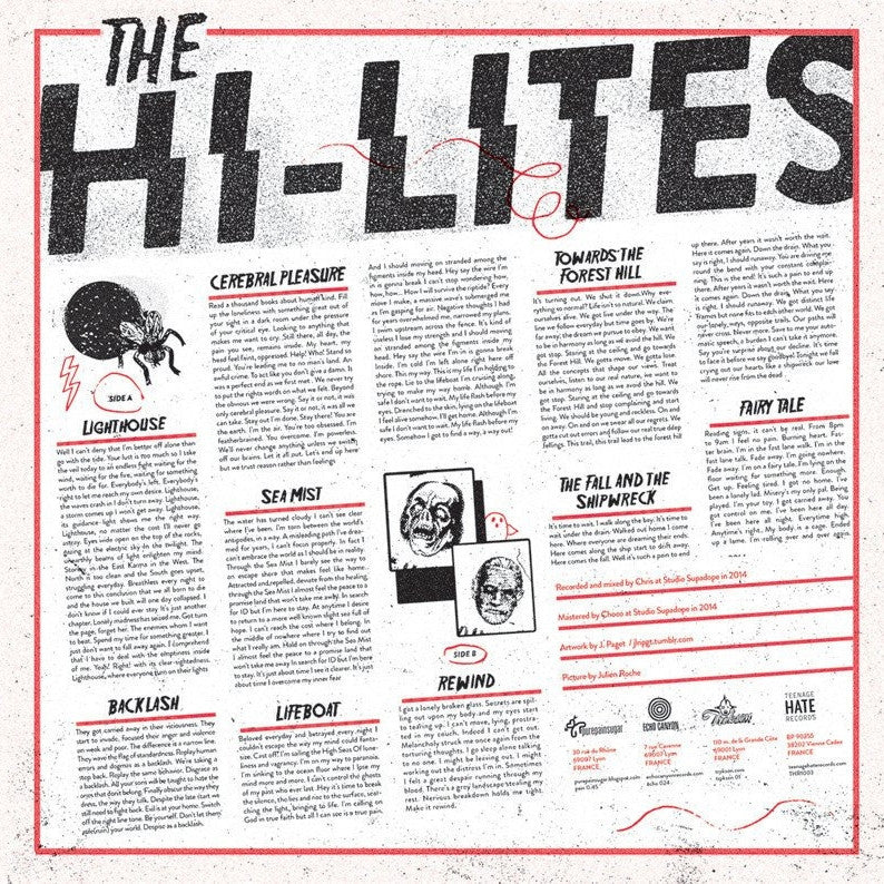 THE HI-LITES &quot;Self-Titled&quot;-Echo Canyon Records-Deathwish Inc Europe