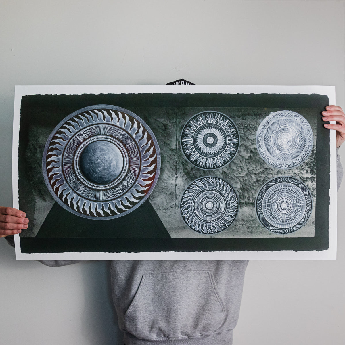 Thomas Hooper &quot;Five Circles&quot; Giclee Print