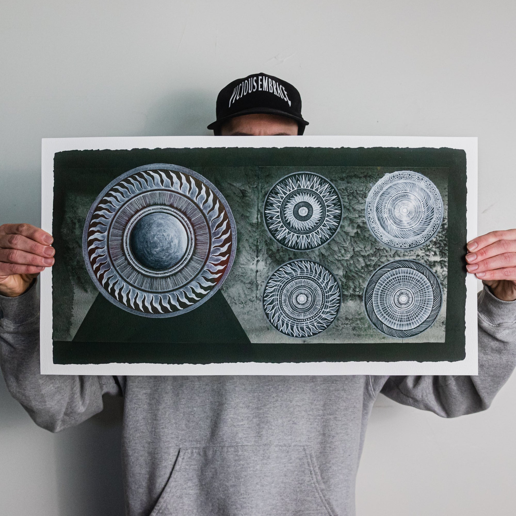 Thomas Hooper "Five Circles" Giclee Print
