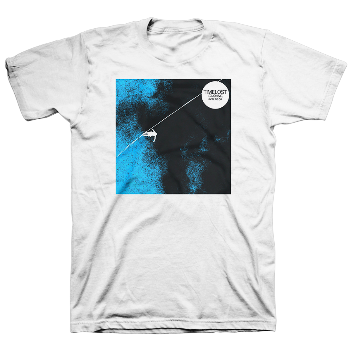 TIMELOST &quot;Gushing Interest&quot; White T-Shirt
