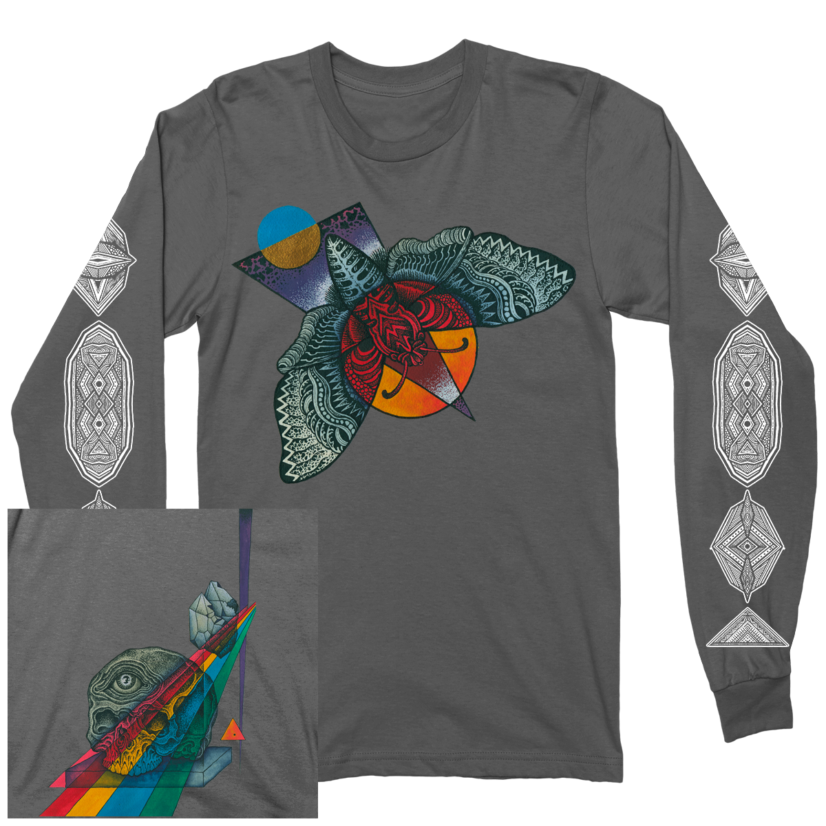 THOMAS HOOPER &quot;To The Light And The Flame&quot; Grey Longsleeve