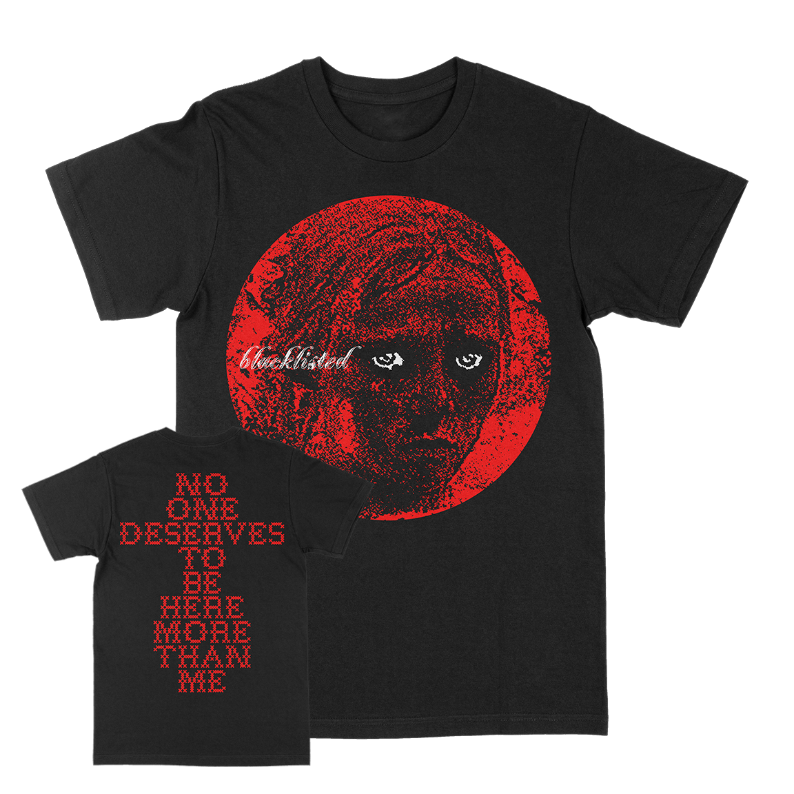 BLACKLISTED &quot;No One: Girl&quot; Black T-Shirt