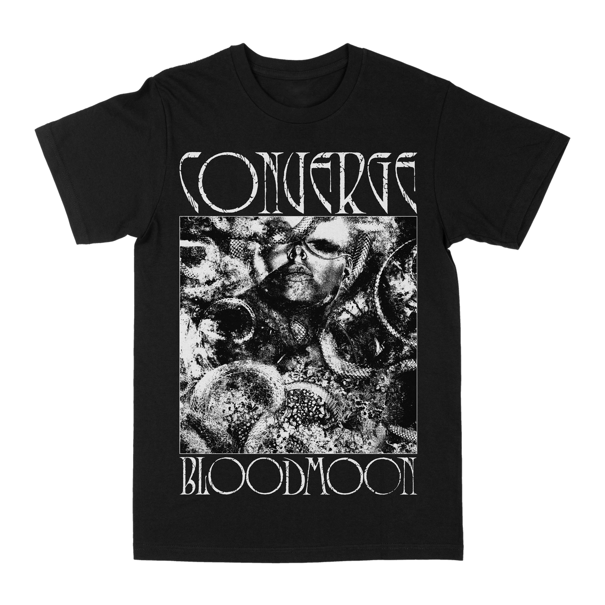 CONVERGE &quot;Bloodmoon Cover&quot; Black T-Shirt