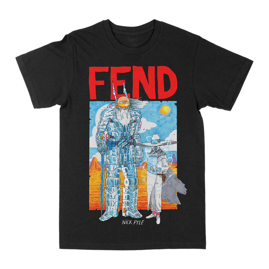 NICK PYLE &quot;Tober Helm And Arkin&quot; Black T-Shirt