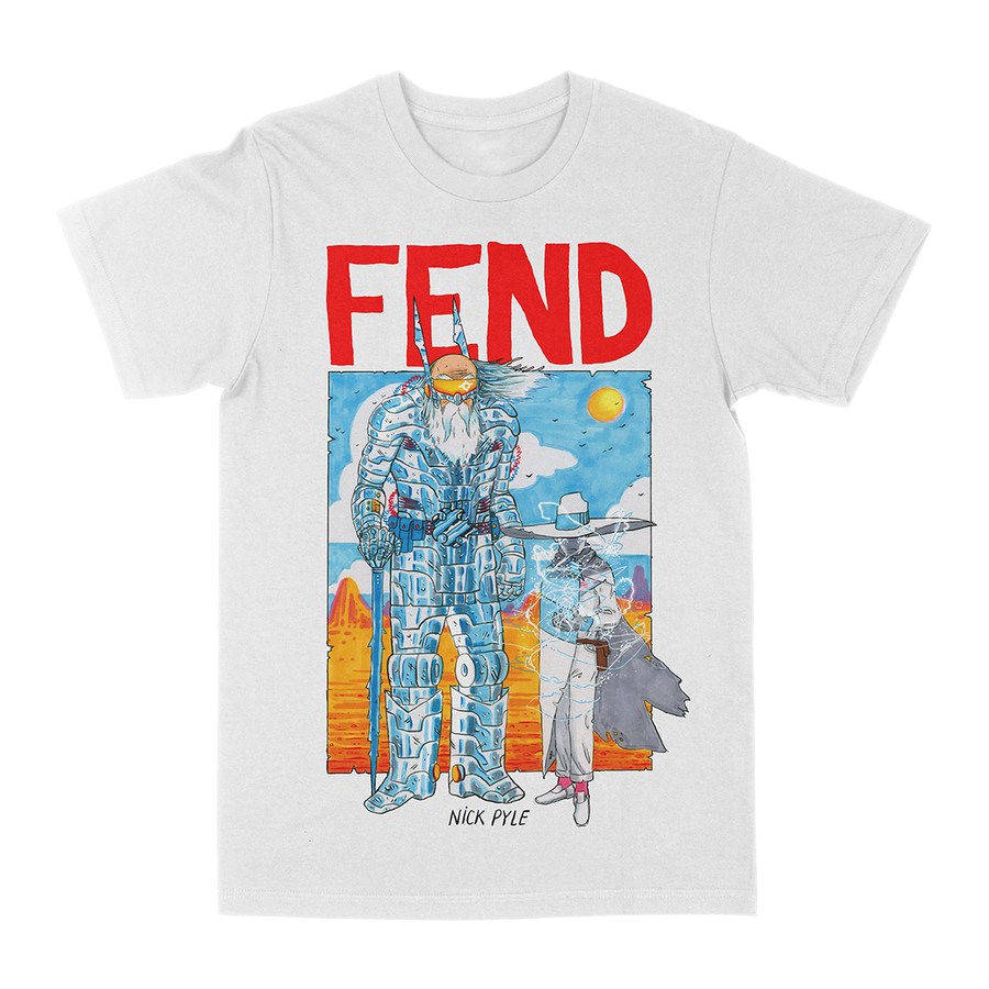 NICK PYLE &quot;Tober Helm And Arkin&quot; White T-Shirt