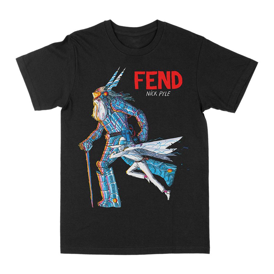 NICK PYLE &quot;Fend&quot; Black T-Shirt