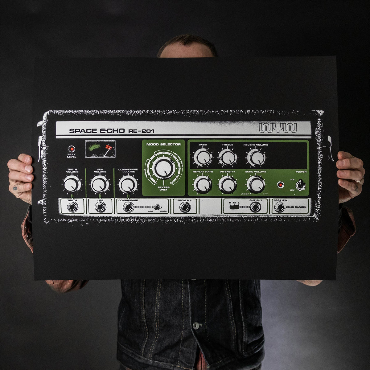 Wear Your Wounds &quot;RE-201&quot; Giclee Print